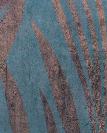 Gemusterte Dekorfliese ABK Wide&Style Jungle Blue, 120x240 cm (4 x 60x120 cm), 8,5 mm, matt
