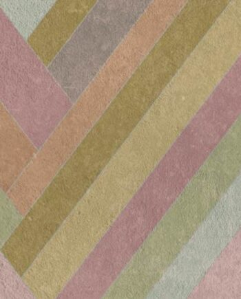 Gemusterte Dekorfliese ABK Wide&Style Blocks Lilac, 120x240 cm (4 x 60x120 cm), 8,5 mm, matt
