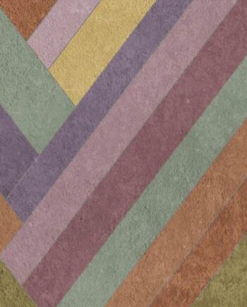Gemusterte Dekorfliese ABK Wide&Style Blocks Hazel, 120x240 cm (4 x 60x120 cm), 8,5 mm, matt