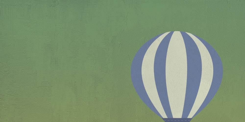 Gemusterte Dekorfliese ABK Wide&Style Baloon C, 120x240 cm (4 x 60x120 cm), 8,5 mm, matt