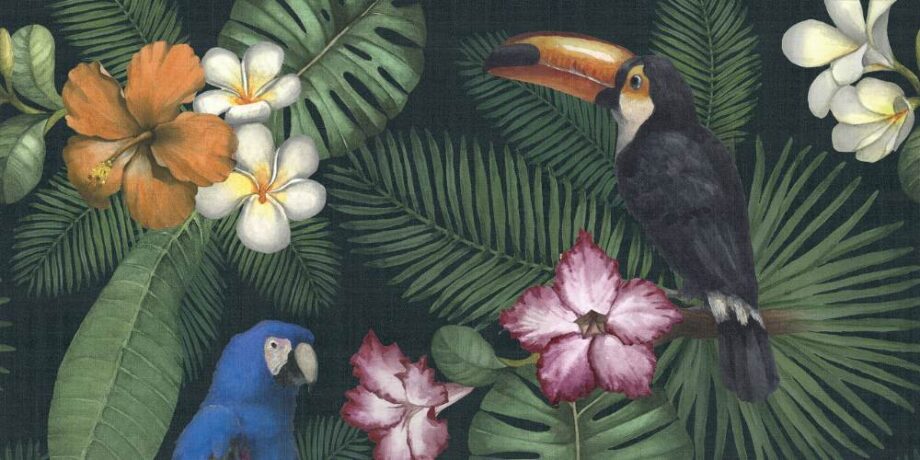 Gemusterte Dekorfliese ABK Wide&Style Rain Forest, 120x240 cm (4 x 60x120 cm), 8,5 mm, matt