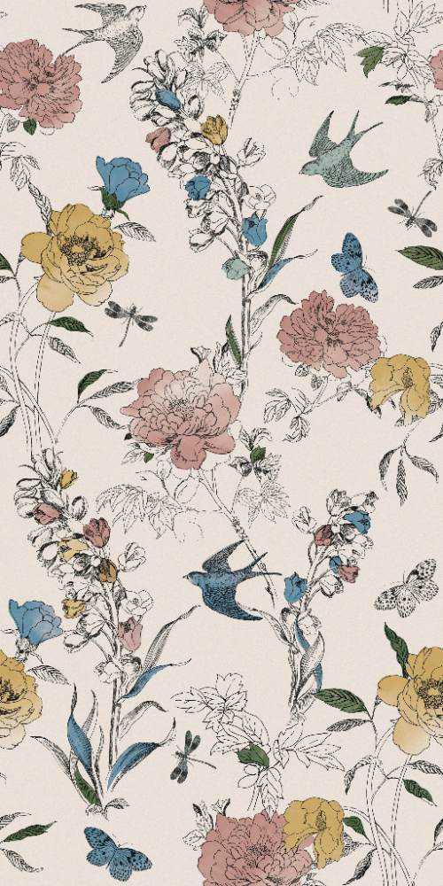 Gemusterte Dekor-Grossformatplatte ABK Wide&Style Handmade, 160x320 cm, 6 mm, matt