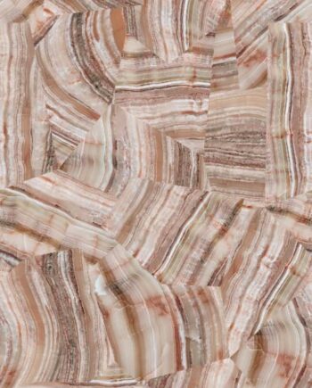 Gemusterte Dekor-Grossformatplatte ABK Wide&Style Onyx, 160x320 cm, 6 mm, matt