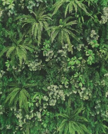 Gemusterte Dekor-Grossformatplatte ABK Wide&Style Secret Garden, 160x320 cm, 6 mm, matt