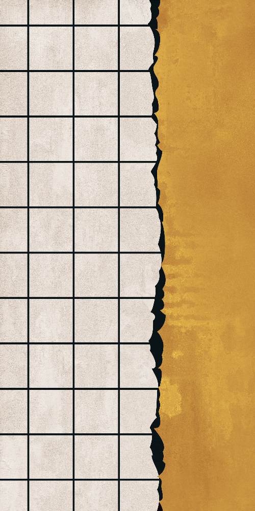 Gemusterte Dekorfliese ABK Wide&Style Uncover C, 60x120 cm, 8,5 mm, matt
