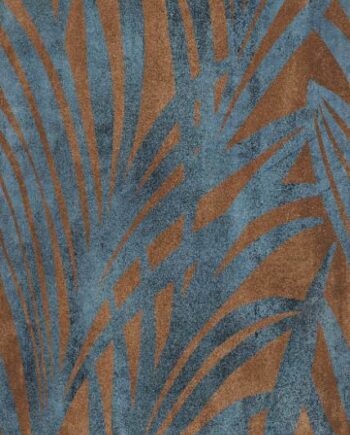 Gemusterte Dekor-Grossformatplatte ABK Wide&Style Jungle Rust, 120x280 cm, 6 mm, matt