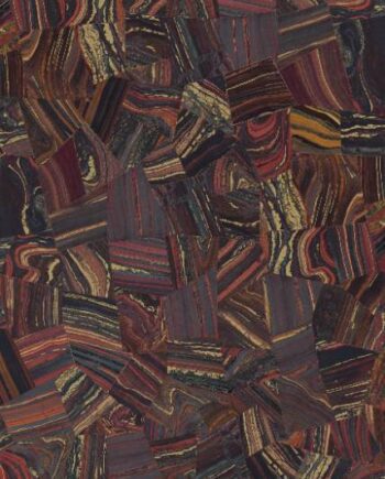 Gemusterte Dekor-Grossformatplatte ABK Wide&Style Precious Cherry, 120x280 cm, 6 mm, matt
