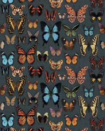 Gemusterte Dekor-Grossformatplatte ABK Wide&Style Papillon, 120x280 cm, 6 mm, matt