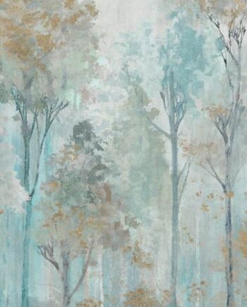 Gemusterte Dekorfliese ABK Wide&Style Trees Ivory A, 120x240 cm (4 x 60x120 cm), 8,5 mm, matt