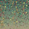 Gemusterte Dekor-Grossformatplatte ABK Wide&Style Confetti Green A, 120x280 cm, 6 mm, matt
