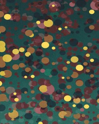 Gemusterte Dekorfliese ABK Wide&Style Confetti Green A, 120x240 cm (4 x 60x120 cm), 8,5 mm, matt