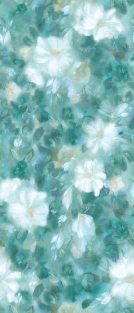 Gemusterte Dekor-Grossformatplatte ABK Wide&Style Impressionist, 120x280 cm, 6 mm, matt
