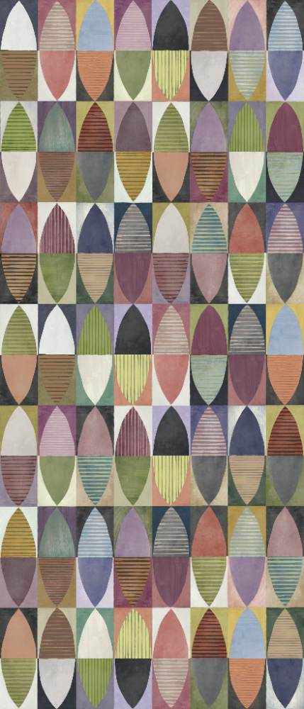 Gemusterte Dekor-Grossformatplatte ABK Wide&Style Africa, 120x280 cm, 6 mm, matt