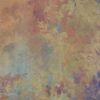 Gemusterte Dekor-Grossformatplatte ABK Wide&Style Foliage Orange B, 120x280 cm, 6 mm, matt
