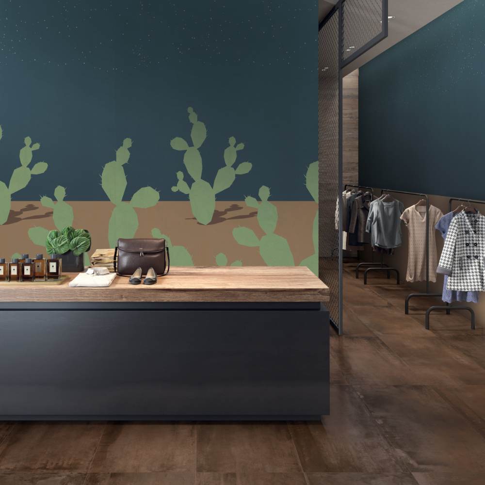 Gemusterte Dekorfliese ABK Wide&Style Arizona B, 120x240 cm (4 x 60x120 cm), 8,5 mm, matt