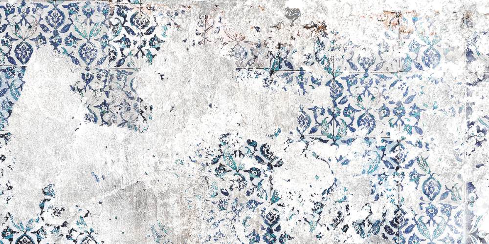 Gemusterte Dekorfliese ABK Wide&Style Fresco, 60x120 cm, 6 mm, matt