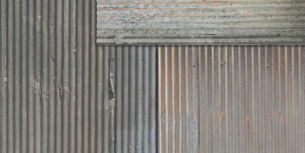 Gemusterte Dekorfliese ABK Wide&Style Metal, 60x120 cm, 6 mm, matt