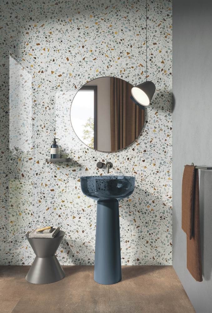 Gemusterte Dekorfliese ABK Wide&Style Glass, 60x120 cm, 6 mm, poliert (Lux)