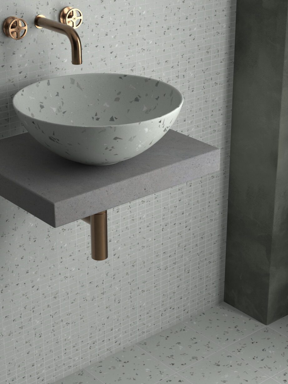 Dune Fragmenta Gris valamu 3 Valamu Dune Fragmenta Gris 40x40x15 cm, käsitsi maalitud keraamiline pealisvalamu