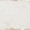 189187-1 Glänzende Keramik-Wandfliese mit gealterten Kanten Dune Antiga Blanco, 6,9x24 cm, 9 mm, Weiß