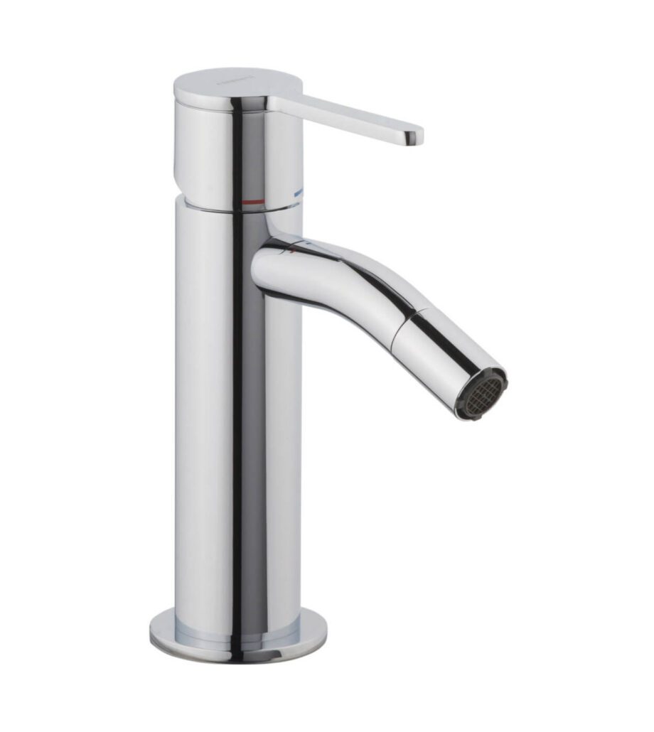 Bidetarmatur Emmevi Filobrass 85004 mit Click-Clack-Ablauf Bidetarmatur Emmevi Filobrass 85004 mit Click-Clack-Ablauf