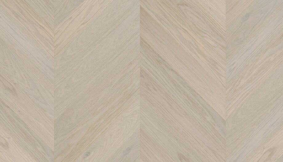 Chevron Parkett Eiche Esta AB Pearl extramatt lackiert – Nahaufnahme Chevron Parkett Eiche Esta AB Pearl extramatt lackiert – 2