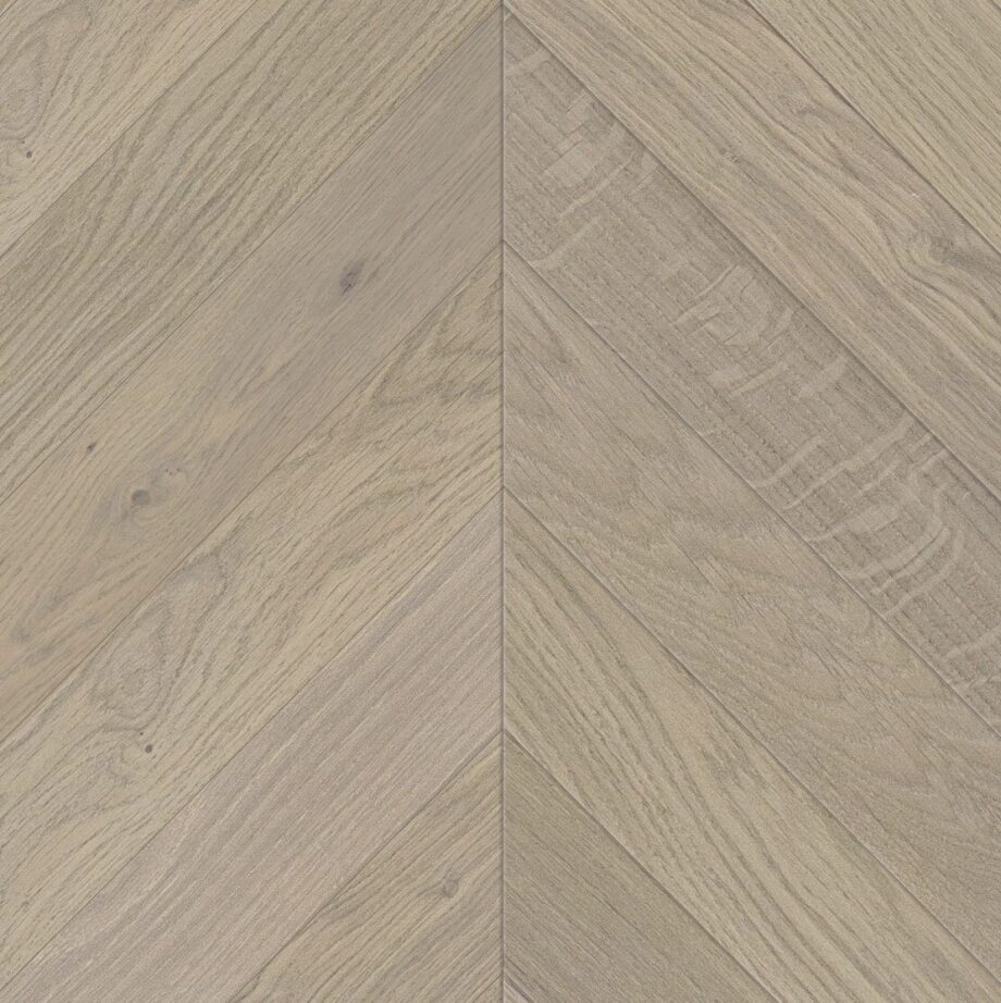Chevron Parkett Eiche Esta AB Sandstone 780 mm extramatt lackiert Chevron Parkett Eiche Esta AB Sandstone 780 mm extramatt lackiert