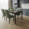 Chevron Parkett Eiche Esta AB Sandstone 780 mm extramatt lackiert – Nahaufnahme Chevron Parkett Eiche Esta AB Sandstone 780 mm extramatt lackiert – 3