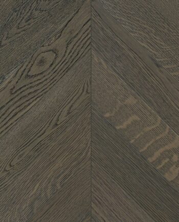 Chevron Parkett Eiche Esta Nordic S Lava Grey extramatt lackiert