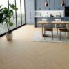 Chevron Parkett Eiche Esta Nova Eco Elite Pure Line extramatt lackiert – Nahaufnahme Chevron Parkett Eiche Esta Nova Eco Elite Pure Line extramatt lackiert – 3