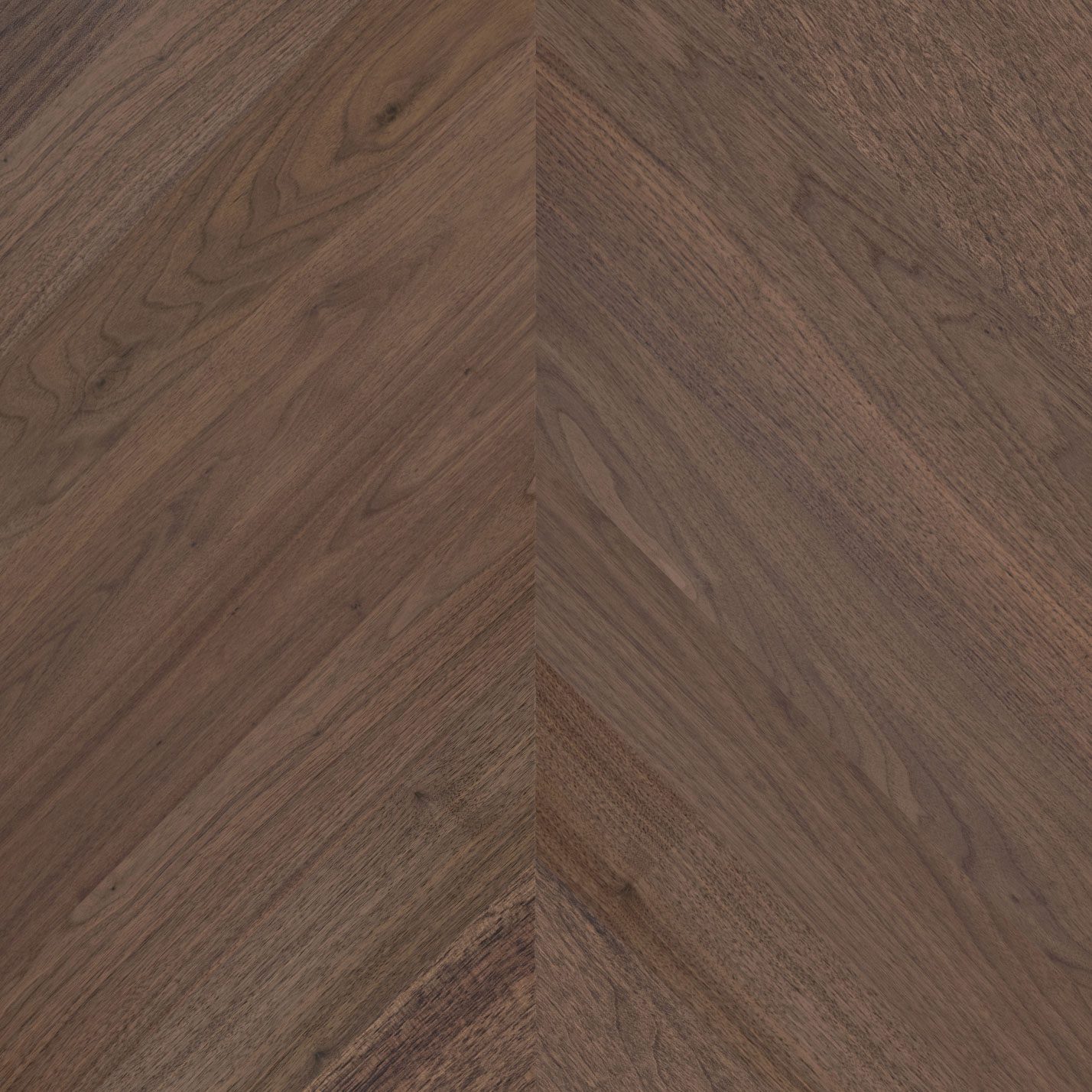 Chevron Parkett Nussbaum Esta Nova Eco AB extramatt lackiert