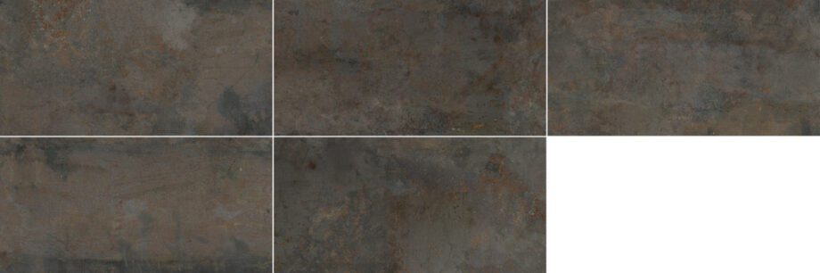 187728-2 Bodenfliese aus Feinsteinzeug in Rostoptik Dune Diurne Oxide, 60x120 cm, 10 mm, Rostbraun – 2