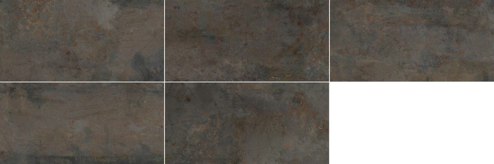 Bodenfliese aus Feinsteinzeug in Rostoptik Dune Diurne Oxide, 60x120 cm, 10 mm, Rostbraun – 2