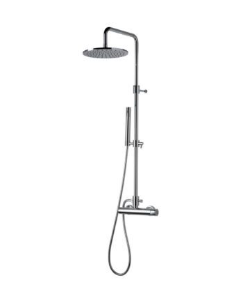Duschsäule mit Armatur Emmevi Filobrass 8500284, Kopfbrause Ø 250 mm