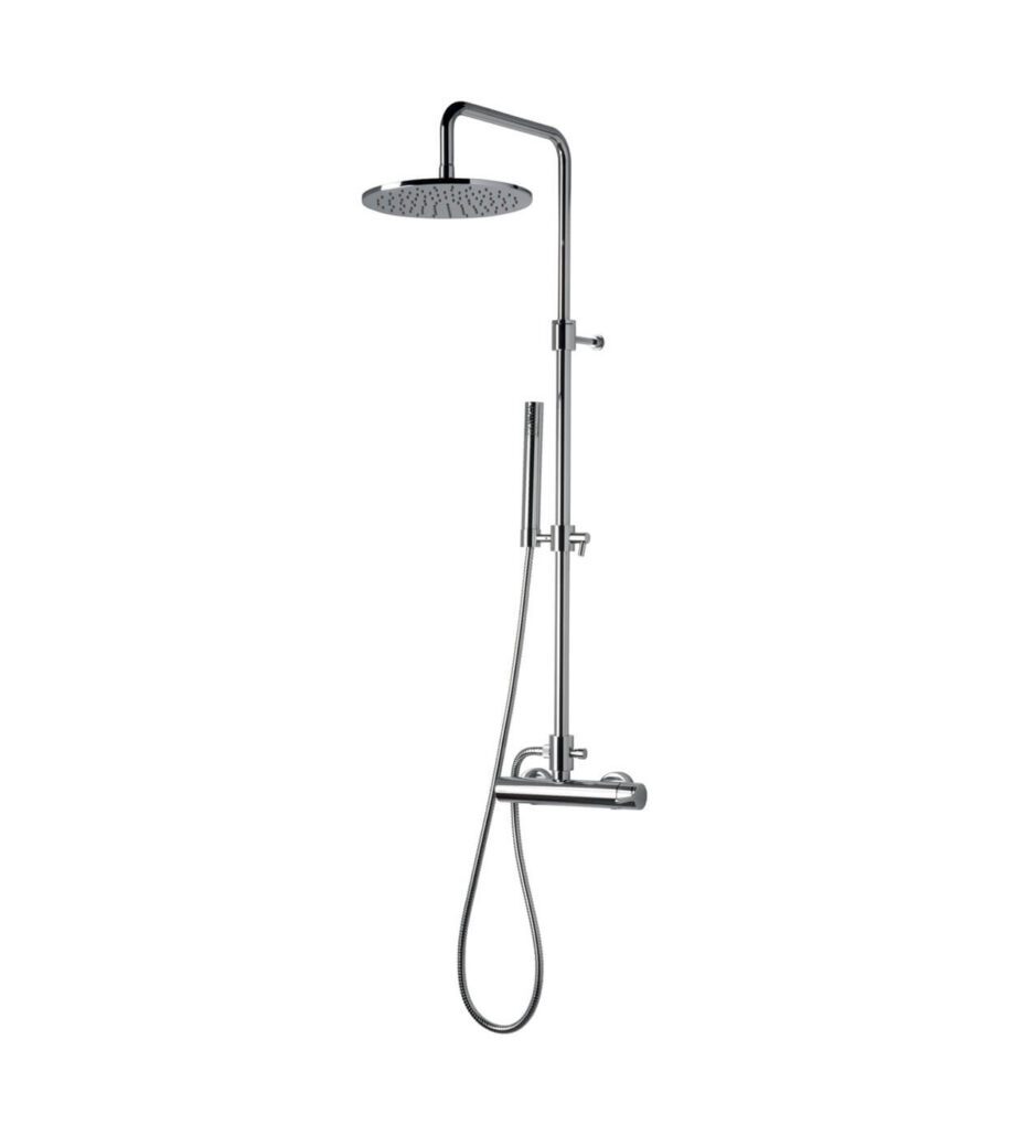 Duschsäule mit Armatur Emmevi Filobrass 8500284, Kopfbrause Ø 250 mm Duschsäule mit Armatur Emmevi Filobrass 8500284, Kopfbrause Ø 250 mm