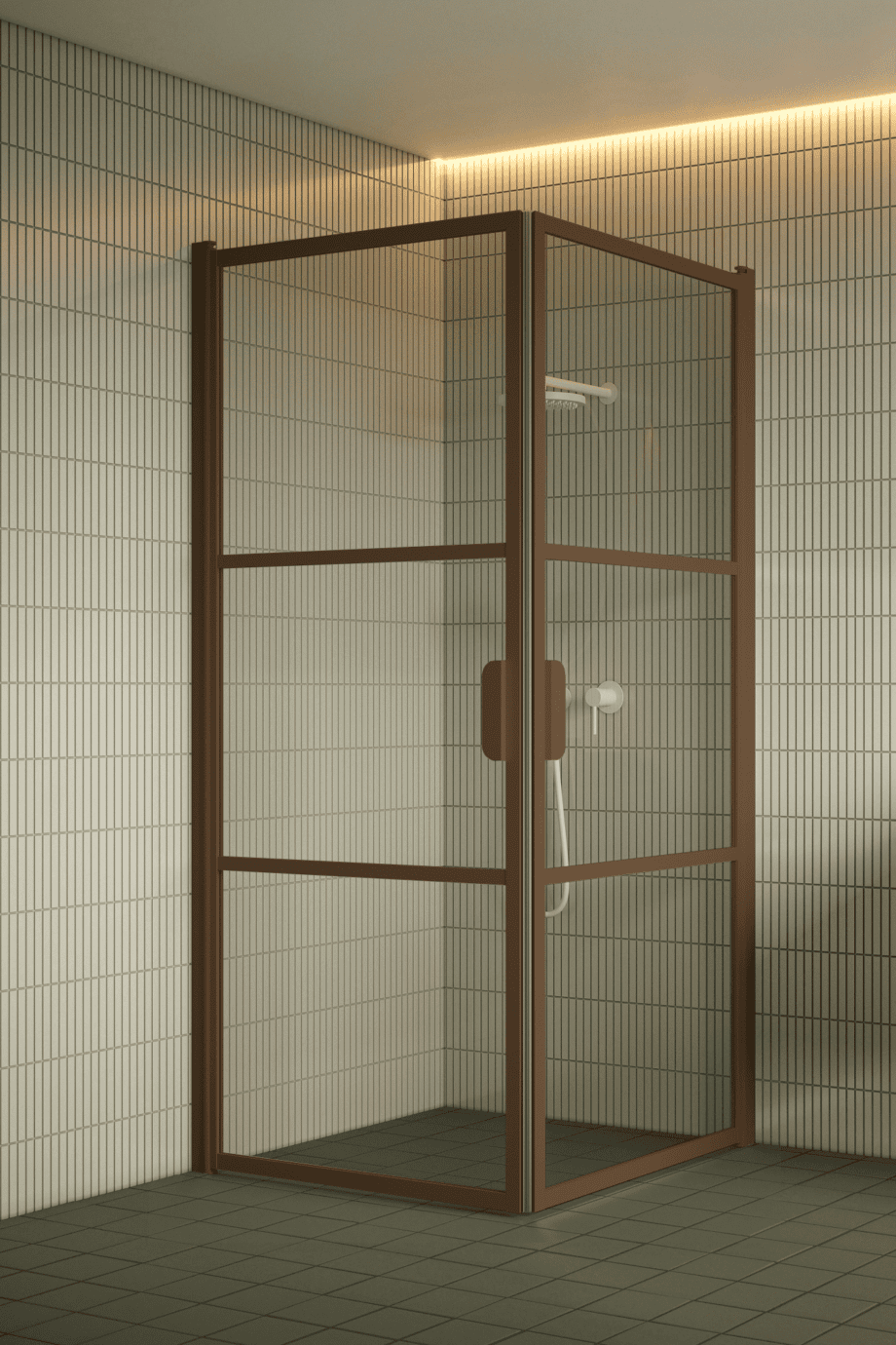 Duschecke Hietakari Bläk 762 Tokyo, Drehtür + Drehtür – 6