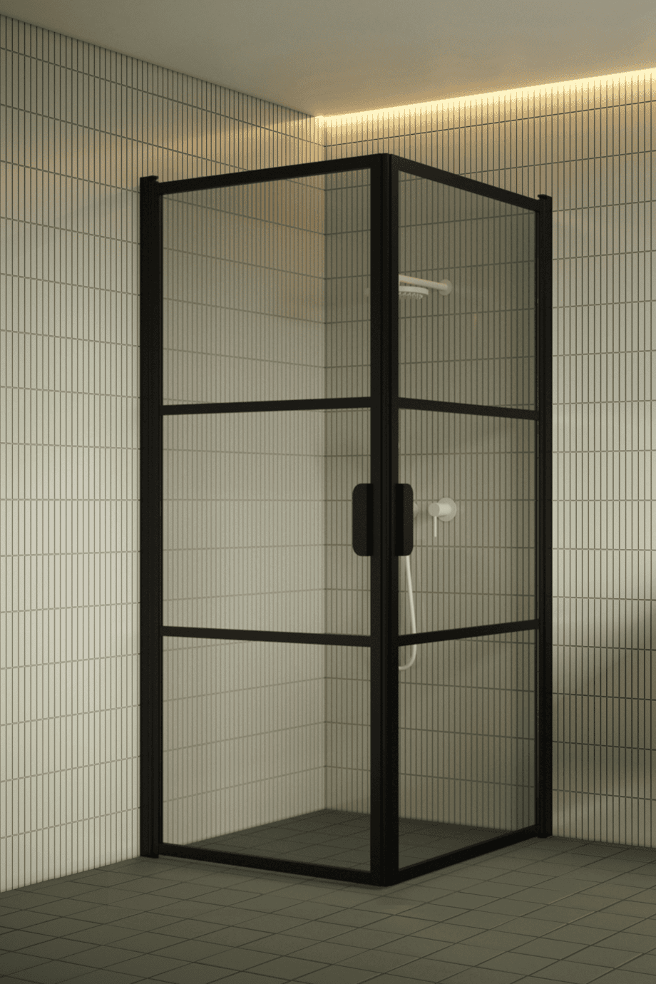 Duschecke Hietakari Bläk 762 Tokyo, Drehtür + Drehtür – 4