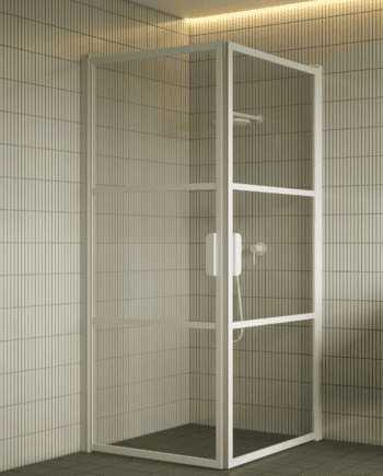 Duschecke Hietakari Bläk 762 Tokyo, Drehtür + Drehtür