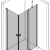 Duschecke Hietakari Forma 374, Drehtür + Drehtür mit Festteil – Ansicht 3 Duschecke Hietakari Forma 374, Drehtür + Drehtür mit Festteil – 3