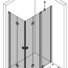 Duschecke Hietakari Forma 378, Falttür + Falttür mit Festteil – Ansicht 3 Duschecke Hietakari Forma 378, Falttür + Falttür mit Festteil – 3
