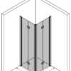 Duschecke Hietakari Infinia 259, Falttür + Falttür – Ansicht 3 Duschecke Hietakari Infinia 259, Falttür + Falttür – 3
