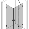 Duschecke Hietakari Vetro 545 – 3D-Zeichnung