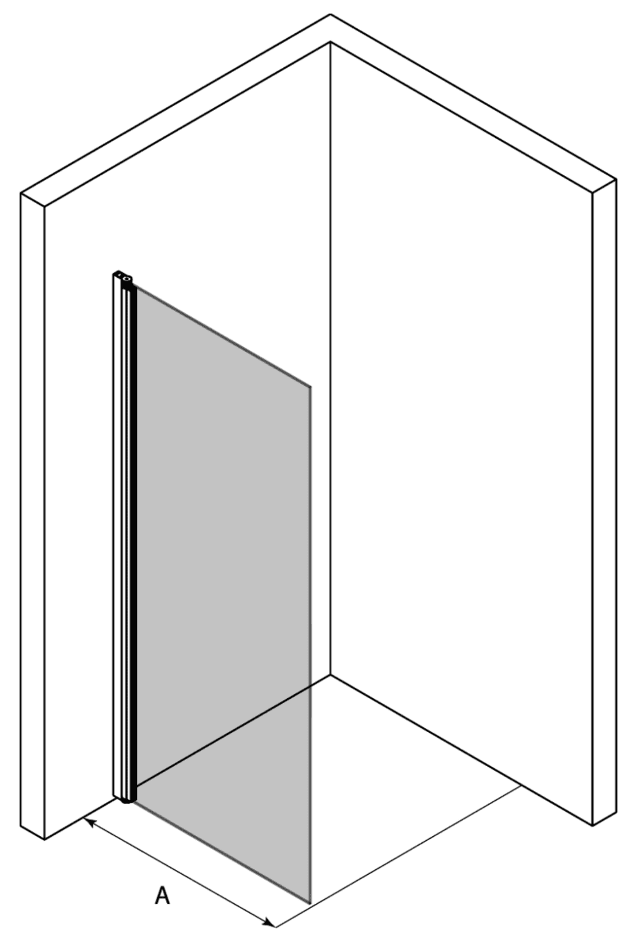 Dusch-Drehtür Hietakari Infinia 212 – 3