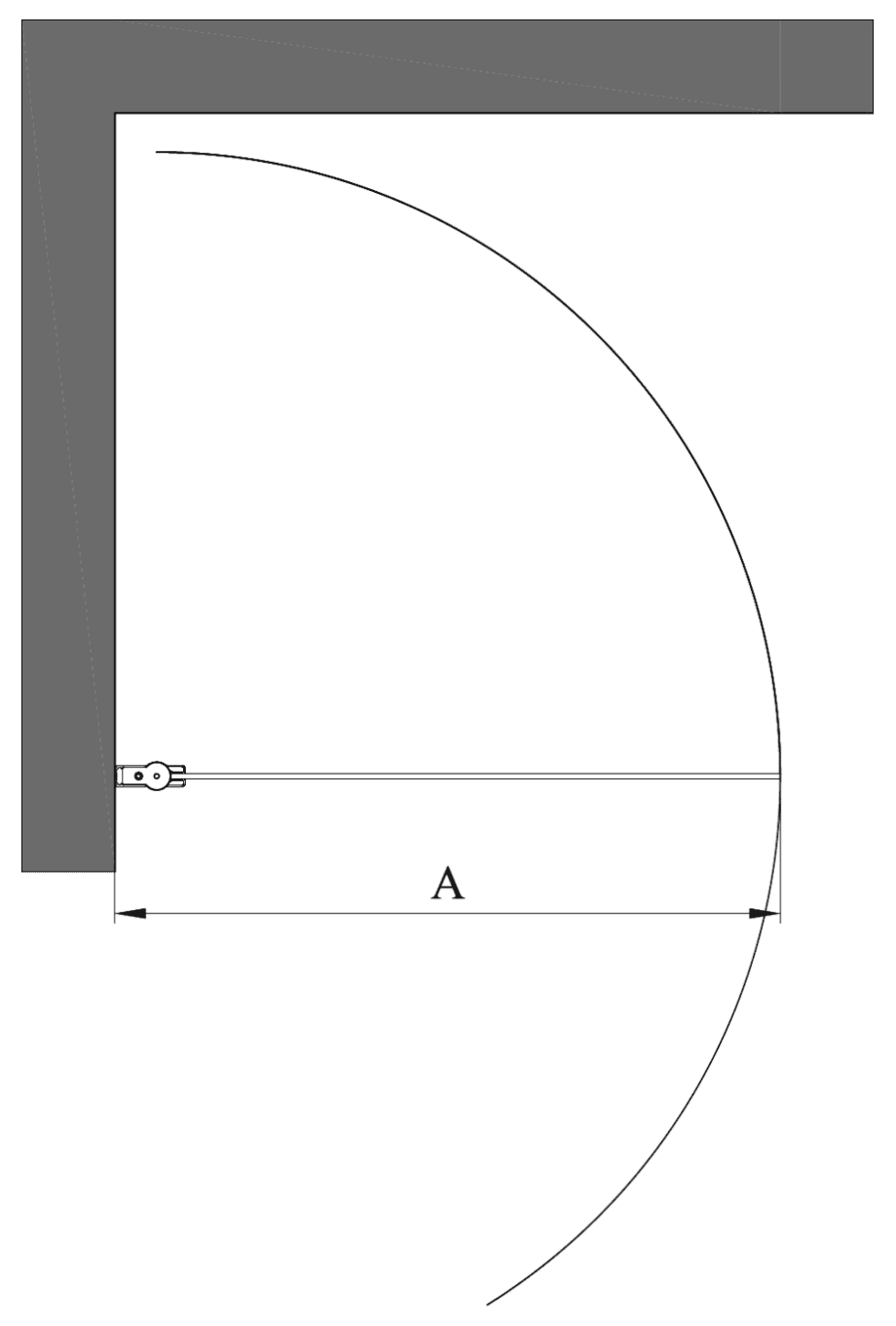 Dusch-Drehtür Hietakari Infinia 212 – 2