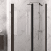 Dusch-Drehtür mit Festteil und Wandmagnet Hietakari Infinia 235 – 5