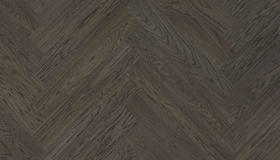 Fischgrätparkett Eiche Esta Nova Eco Elite Lava Grey extramatt lackiert – Nahaufnahme Fischgrätparkett Eiche Esta Nova Eco Elite Lava Grey extramatt lackiert – 2