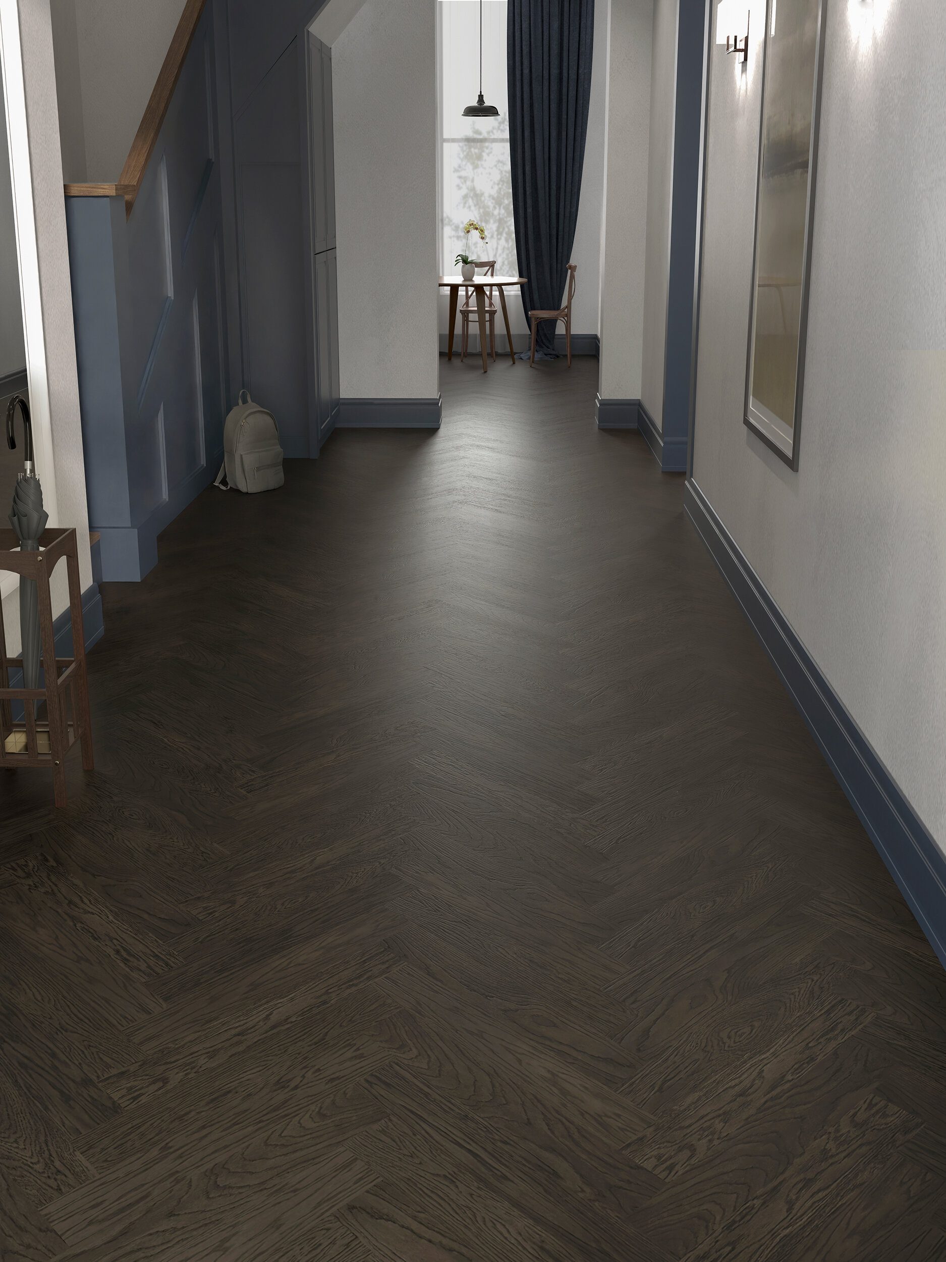 Fischgrätparkett Eiche Esta Nova Eco Elite Lava Grey UV-geölt – 3