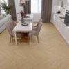 Fischgrätparkett Eiche Esta Nova Eco Elite Pure Line extramatt lackiert – Nahaufnahme Fischgrätparkett Eiche Esta Nova Eco Elite Pure Line extramatt lackiert – 3