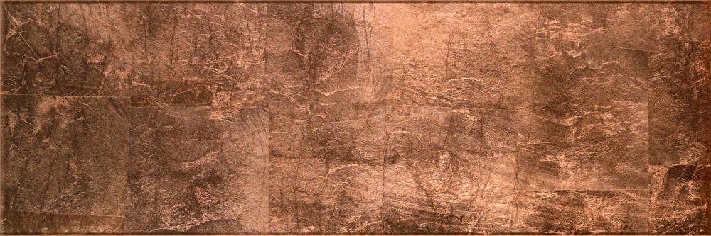 Metallilehega lamineeritud klaasplaat Dune Foglio di Rame, 25x75 cm, 9 mm, vaskne