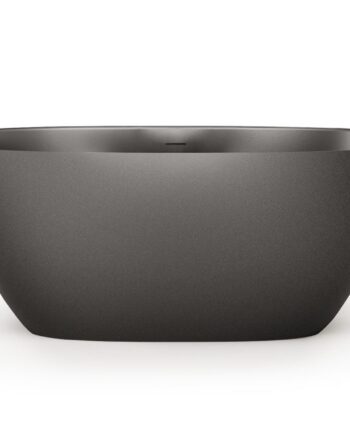 Freistehende Badewanne PAA PERLA 145 145x71 cm, Graphite